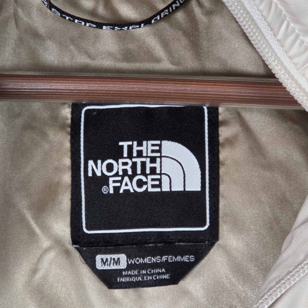 The North Face 600 Goose Down Belted Faux Fur Hood Puffer Jacket Womens Med A64M - Picture 6 of 10